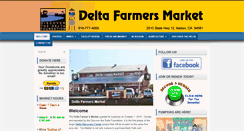Desktop Screenshot of deltafarmersmarket.com